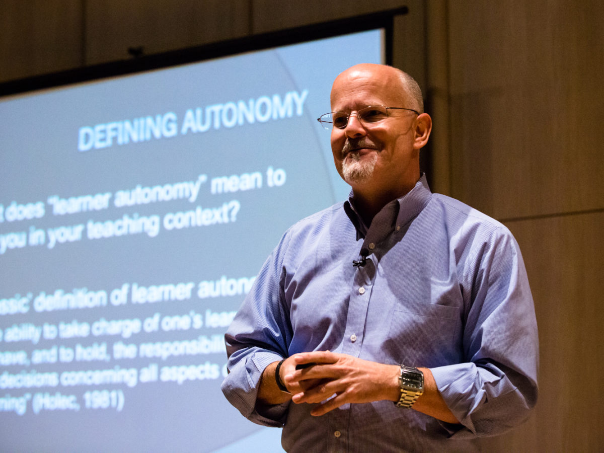 Dr Richmond Stroupe JALT Learner Autonomy Language Learning