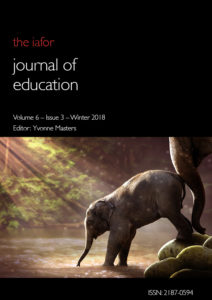 IAFOR Journal of Education Volume 6 Issue 3 front cover