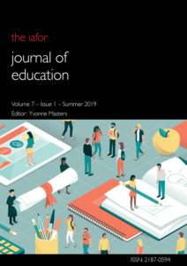 IAFOR Journal of Education Volume 7 Issue 1 Cover