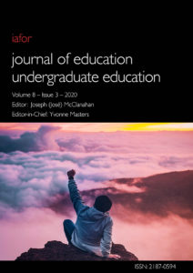 IAFOR Journal of Education Volume 8 Issue 3 cover