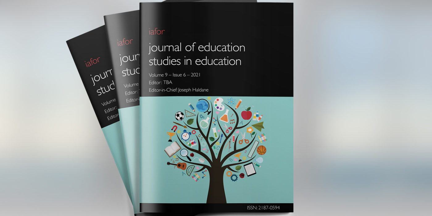IAFOR Journal of Education Call for Issue Editor The