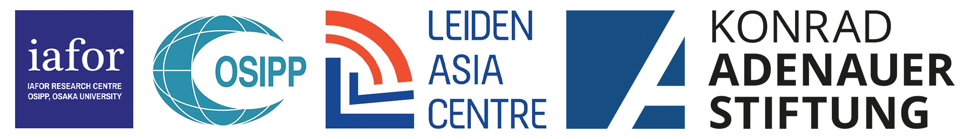 IAFOR Research Centre, OSIPP, Leiden Asia Centre, Konrad Adenauer Stiftung